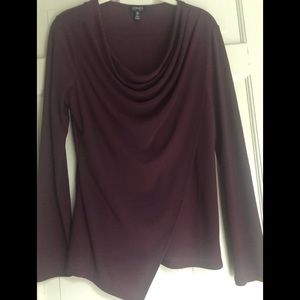 Jones New York plum colored top.